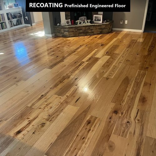 Recoating - Prefinished Engineered Floor