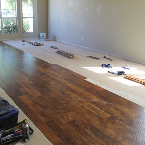 Installation at Artisan Wood Floor in Phoenix, AZ